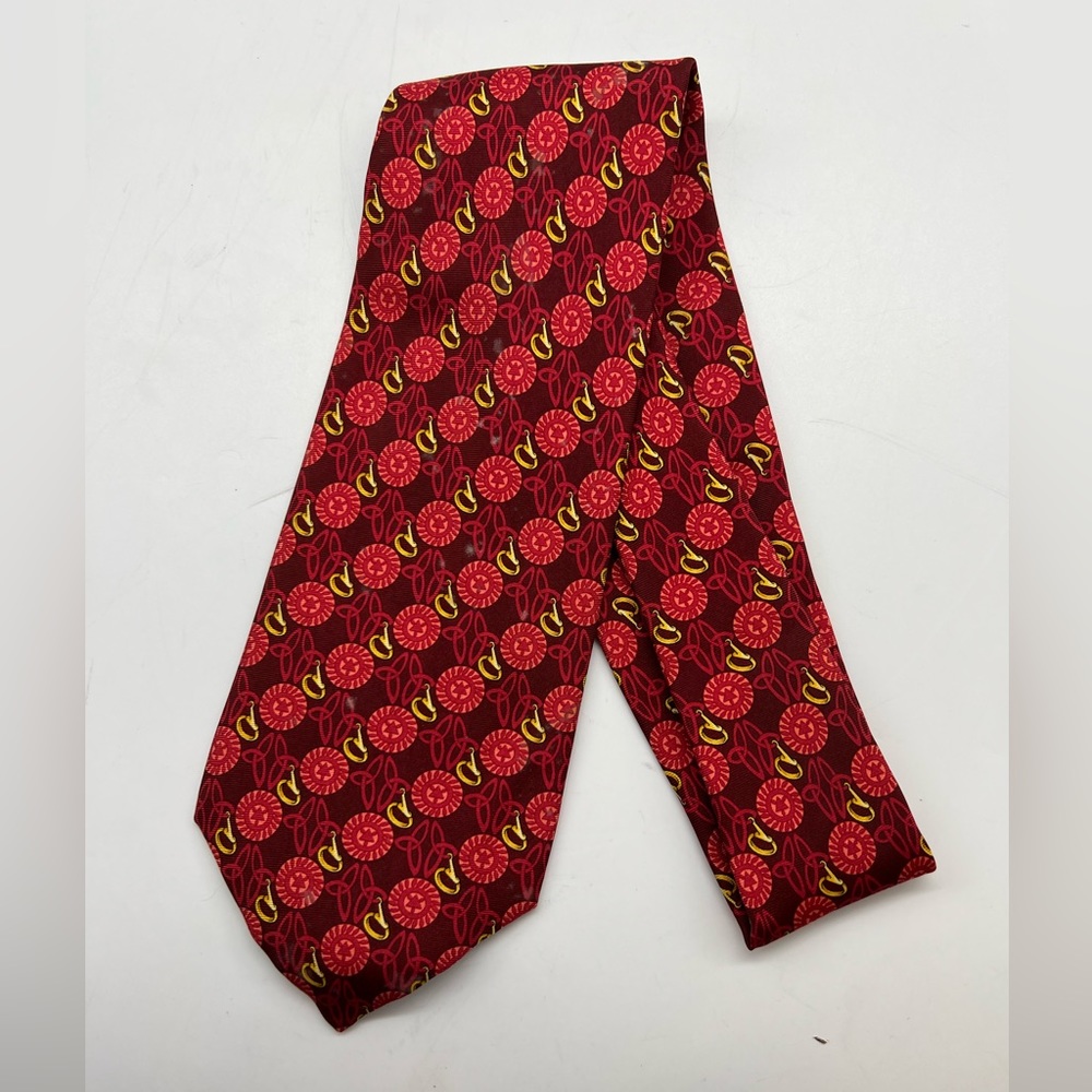 Lancel silk tie